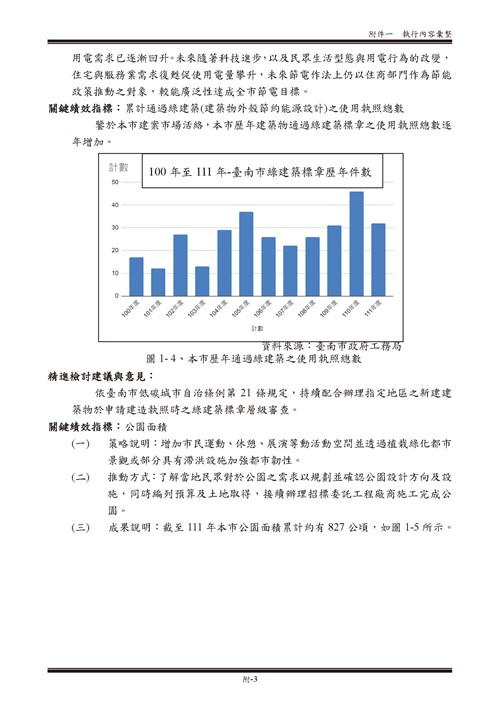 111 年臺南市環境保護計畫第53頁內容